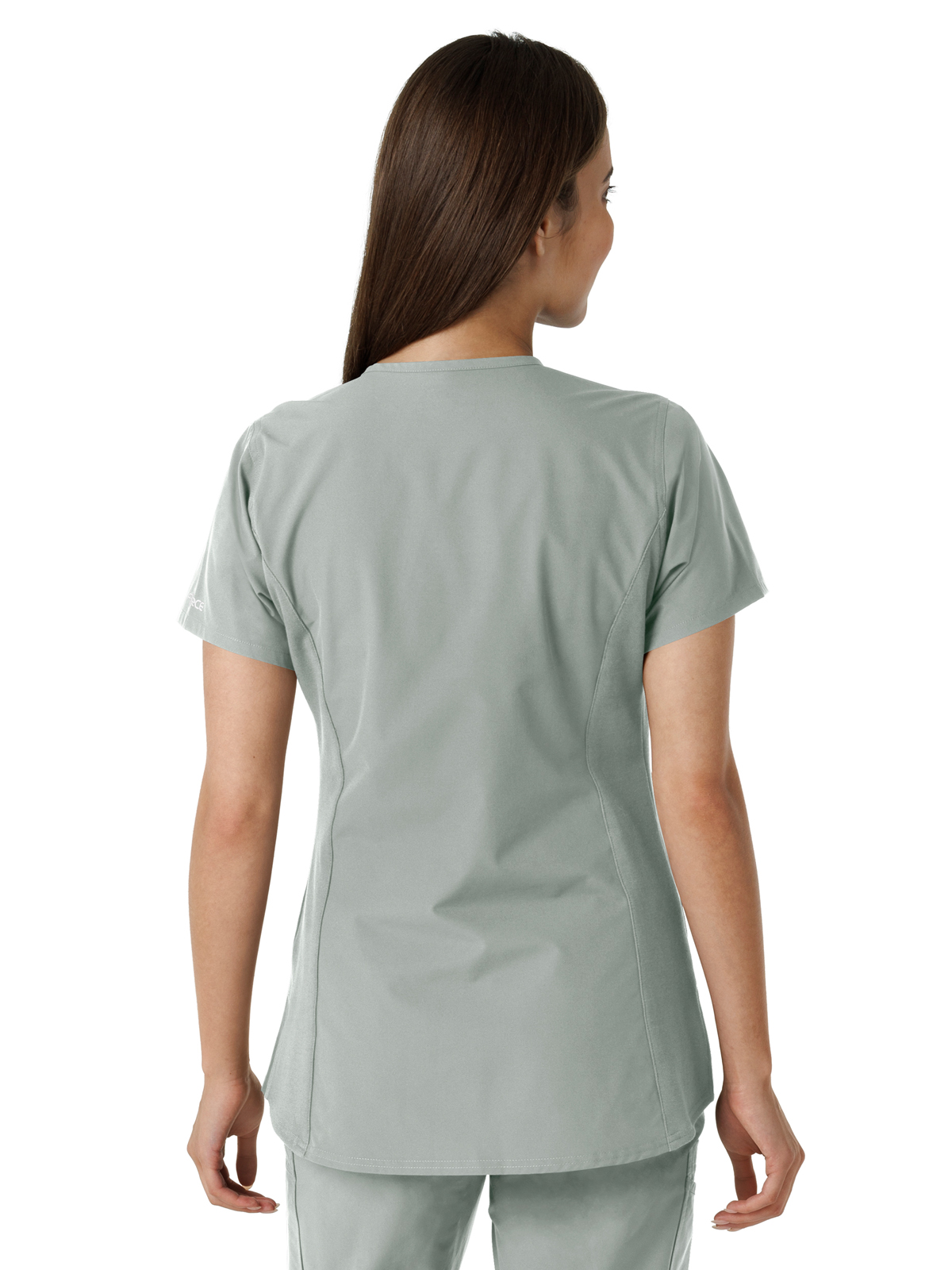 Carhartt Scrubs - Force Essentials Women's Notch Neck Tunic Knit Panel Top 50