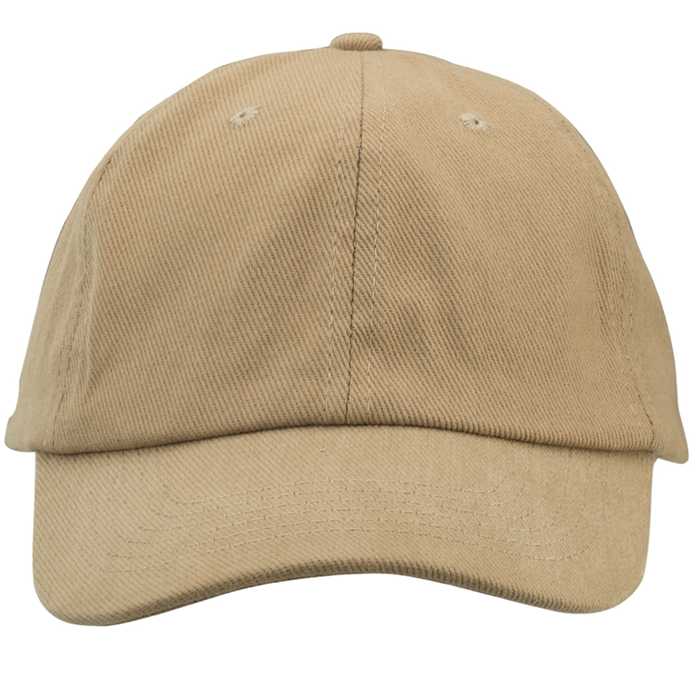 6 Panel Unconstructed Brushed Cotton Cap 14