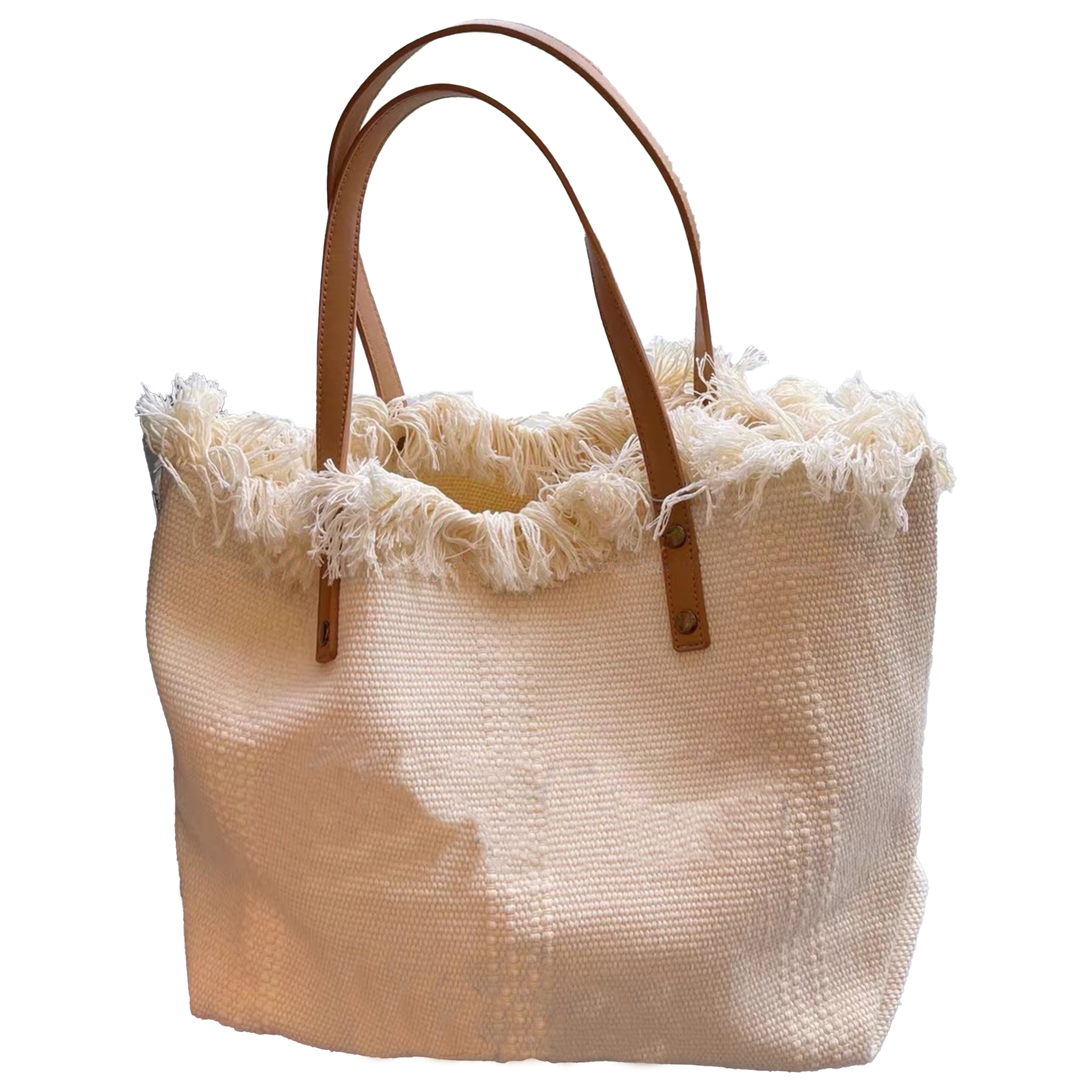 Canvas Large Capacity Embroidered Tote Bag 6