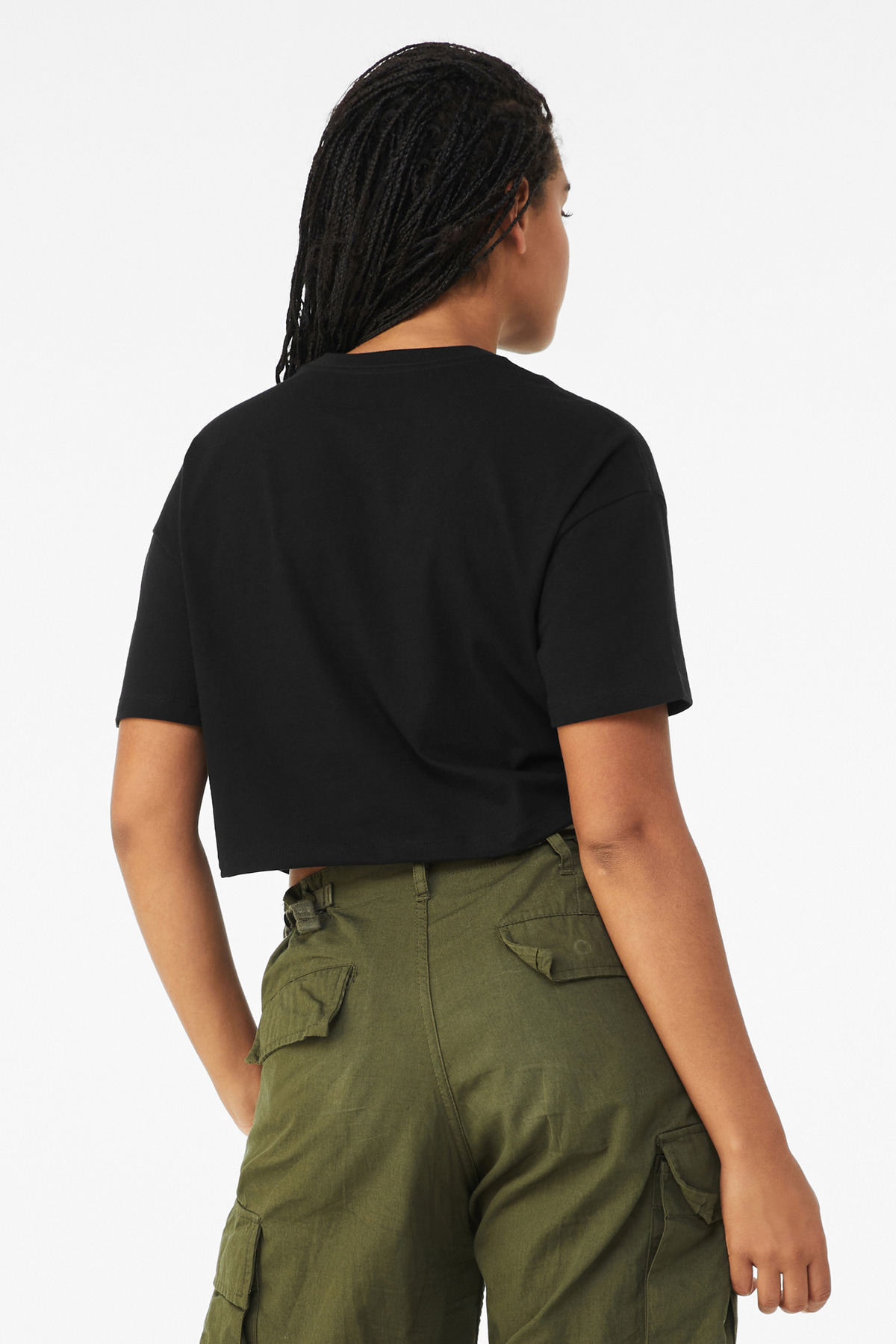 BELLA+CANVAS Women's Jersey Crop Tee BC6482 24