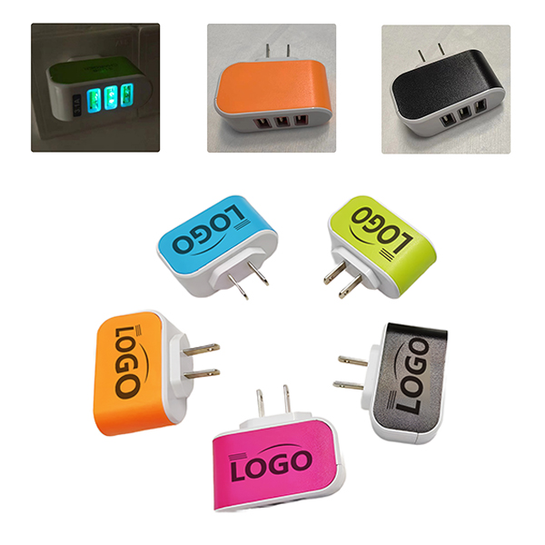 MOQ20 Custom Candy Colored Multi-Functional Charger 1