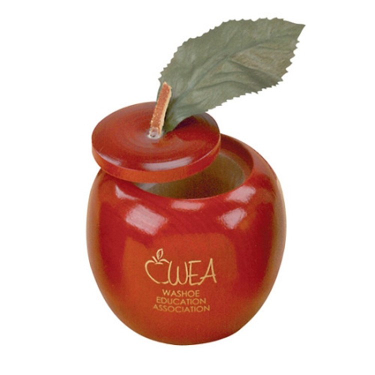 Red Apple Box with Custom Imprint 2