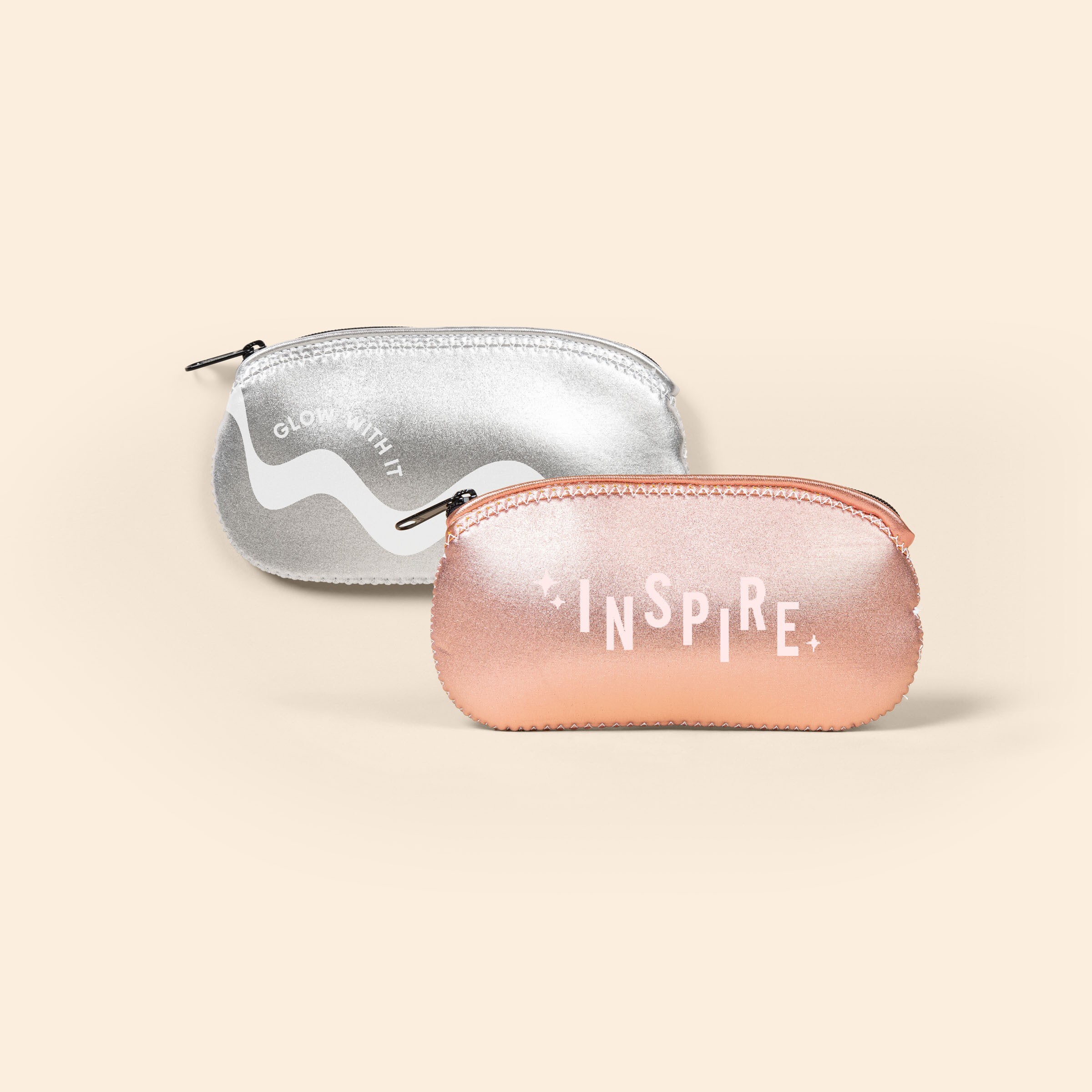 L.E.N.S. LARGE EYEWEAR NEOPRENE STORAGE - METALLIC