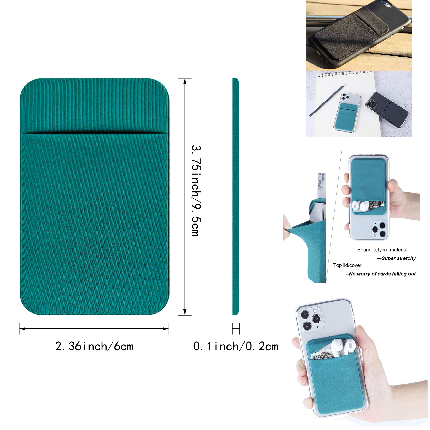 Cell Phone Card Holder