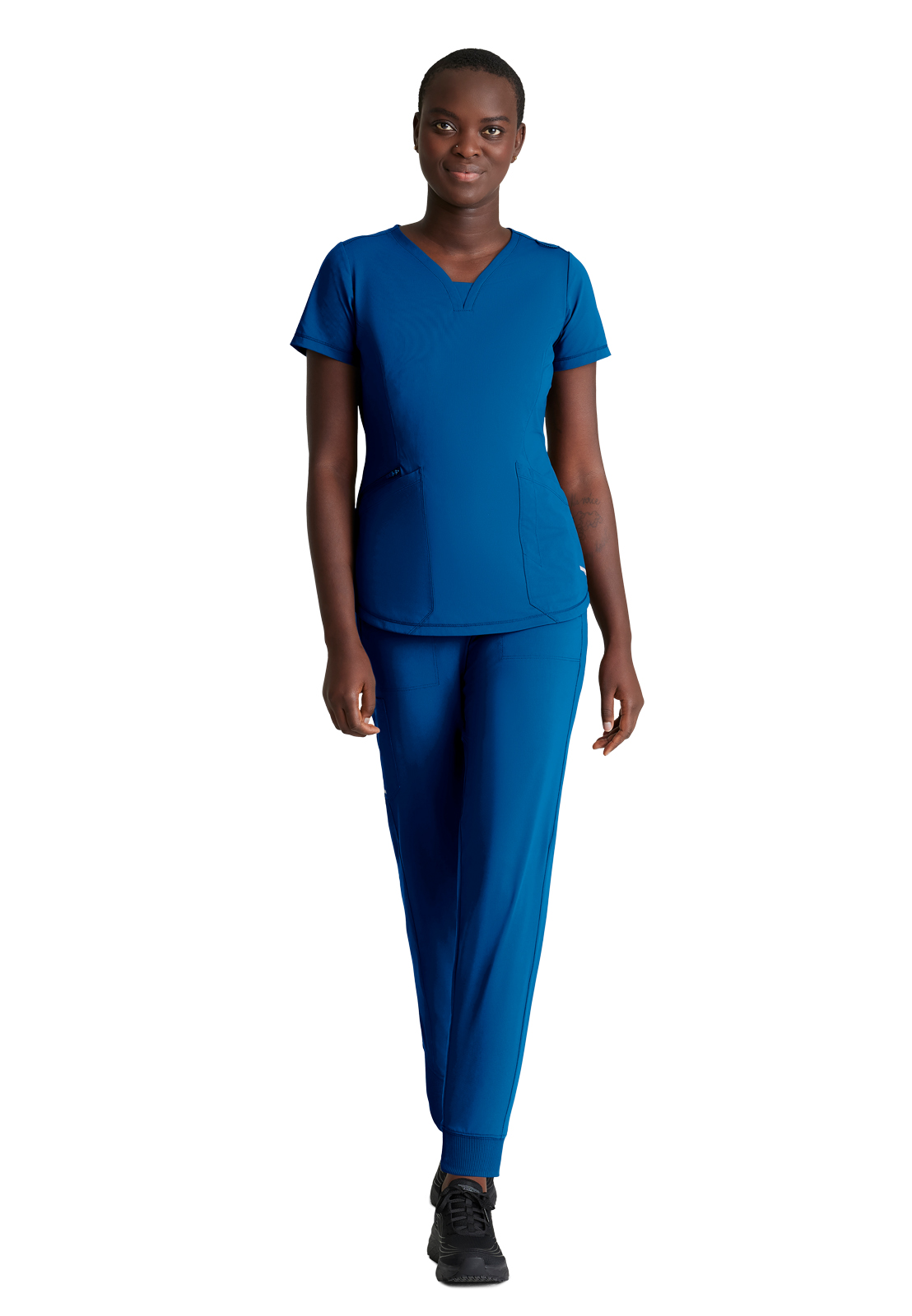 Skechers Slip-Ins - Women's Five-Pocket Ribbed Cuff Pace Jogger Scrub Pant 3