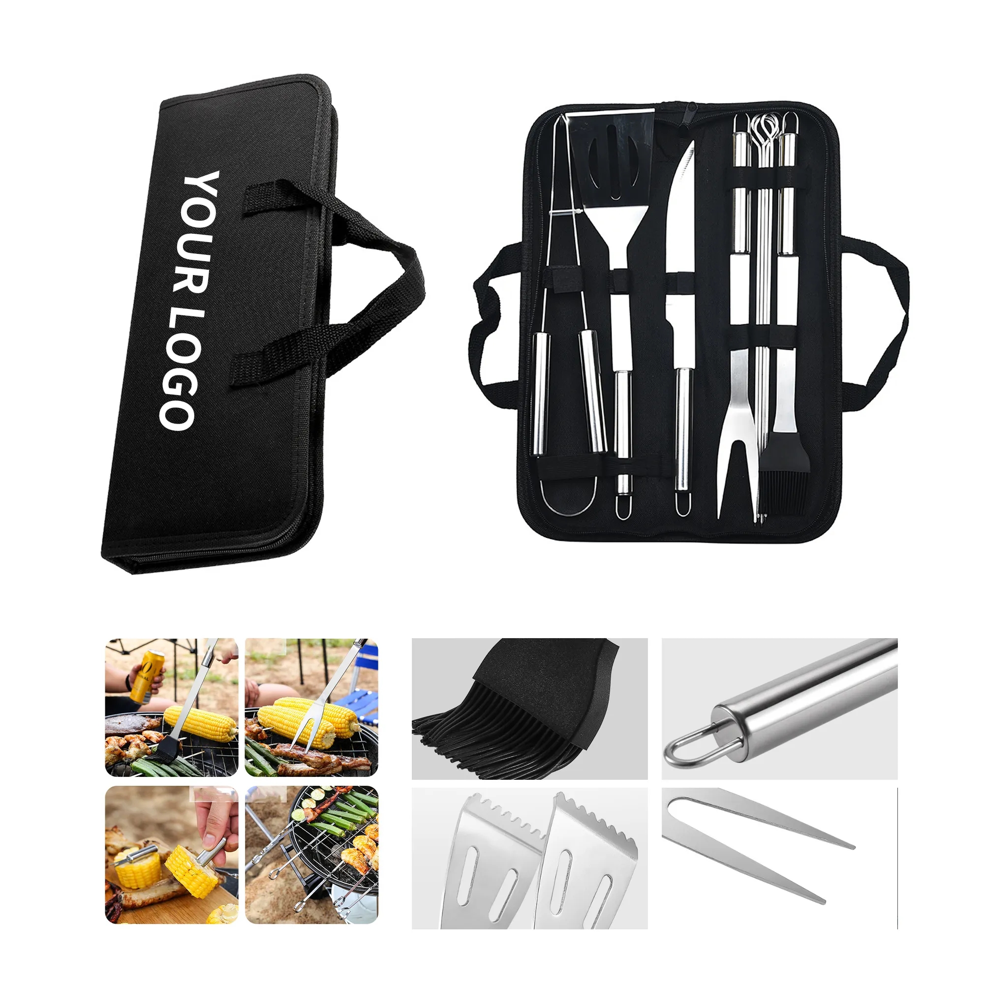 9-Piece BBQ Grill Accessories Set 2