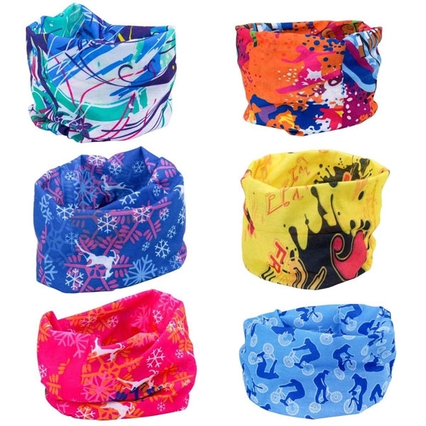 Full Color Bandana Multi-Use Gaiter Scarf 7