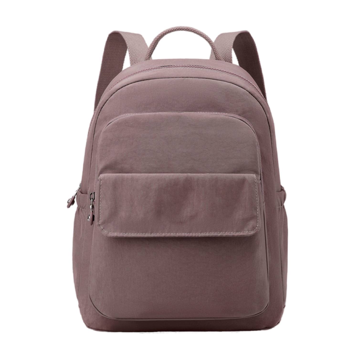 Nylon Backpack Solid Color Simple Fashion for Women 7
