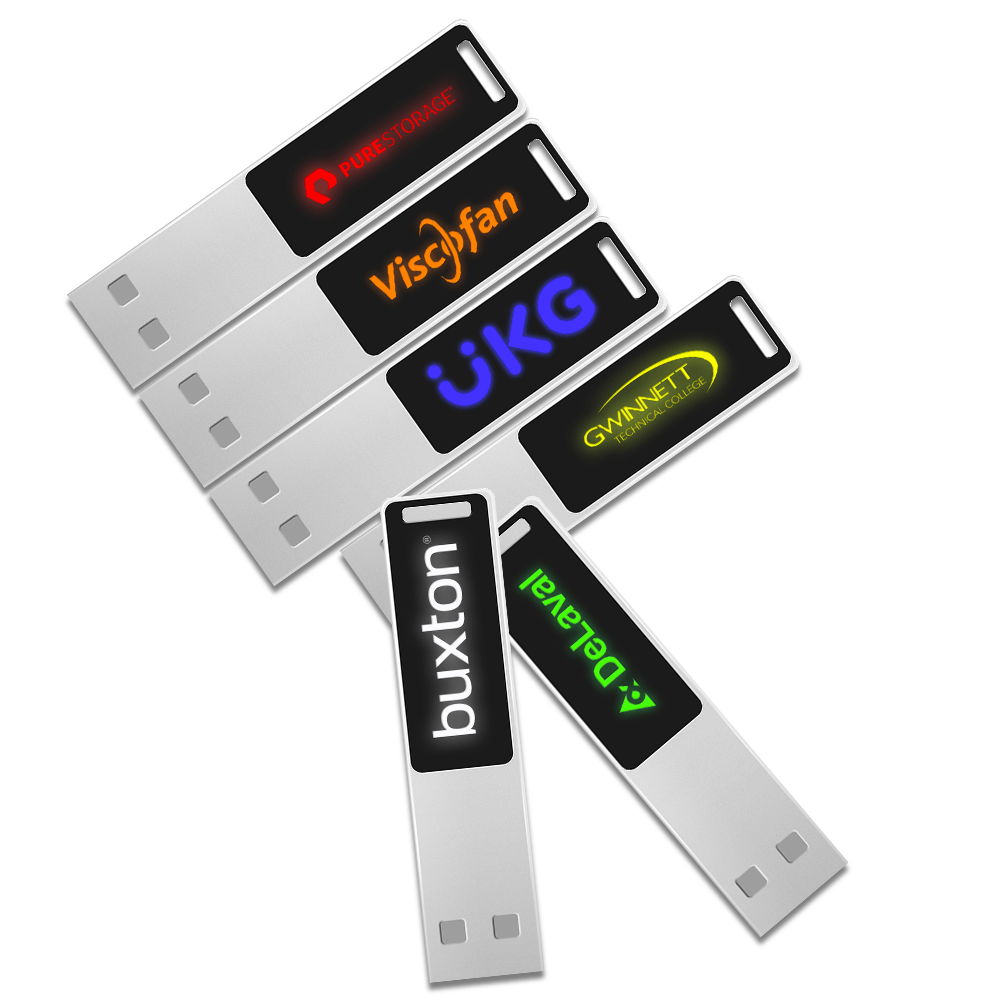 Sauganash Light-Up USB Flash Drive 7