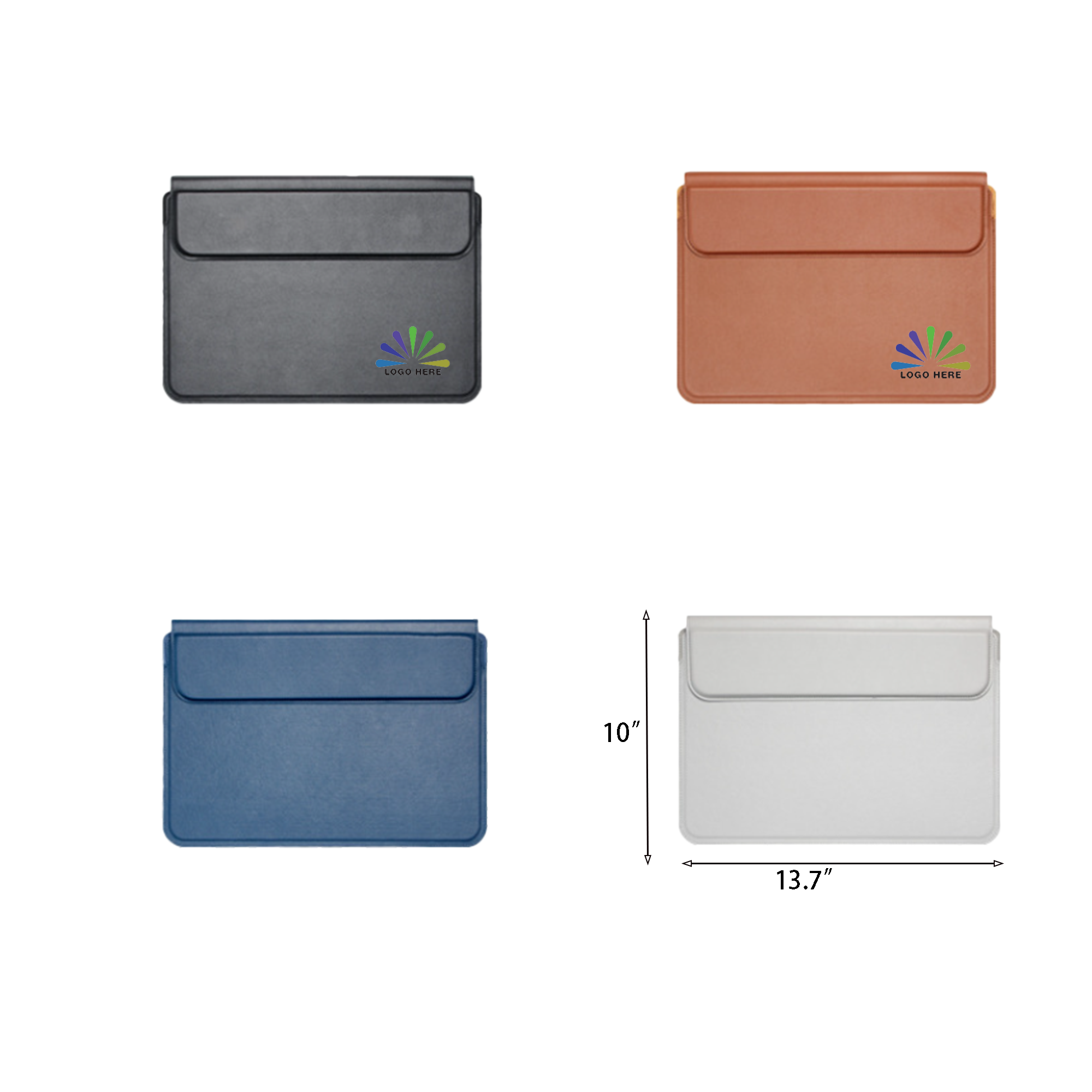 PU Leather Laptop Case 13" 2
