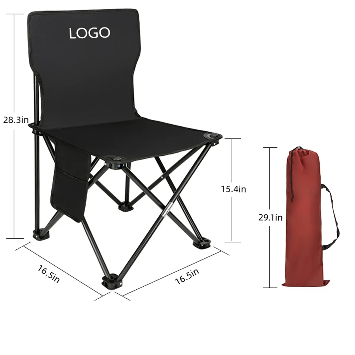 Folding Chair for Camping with Carry Bag 8