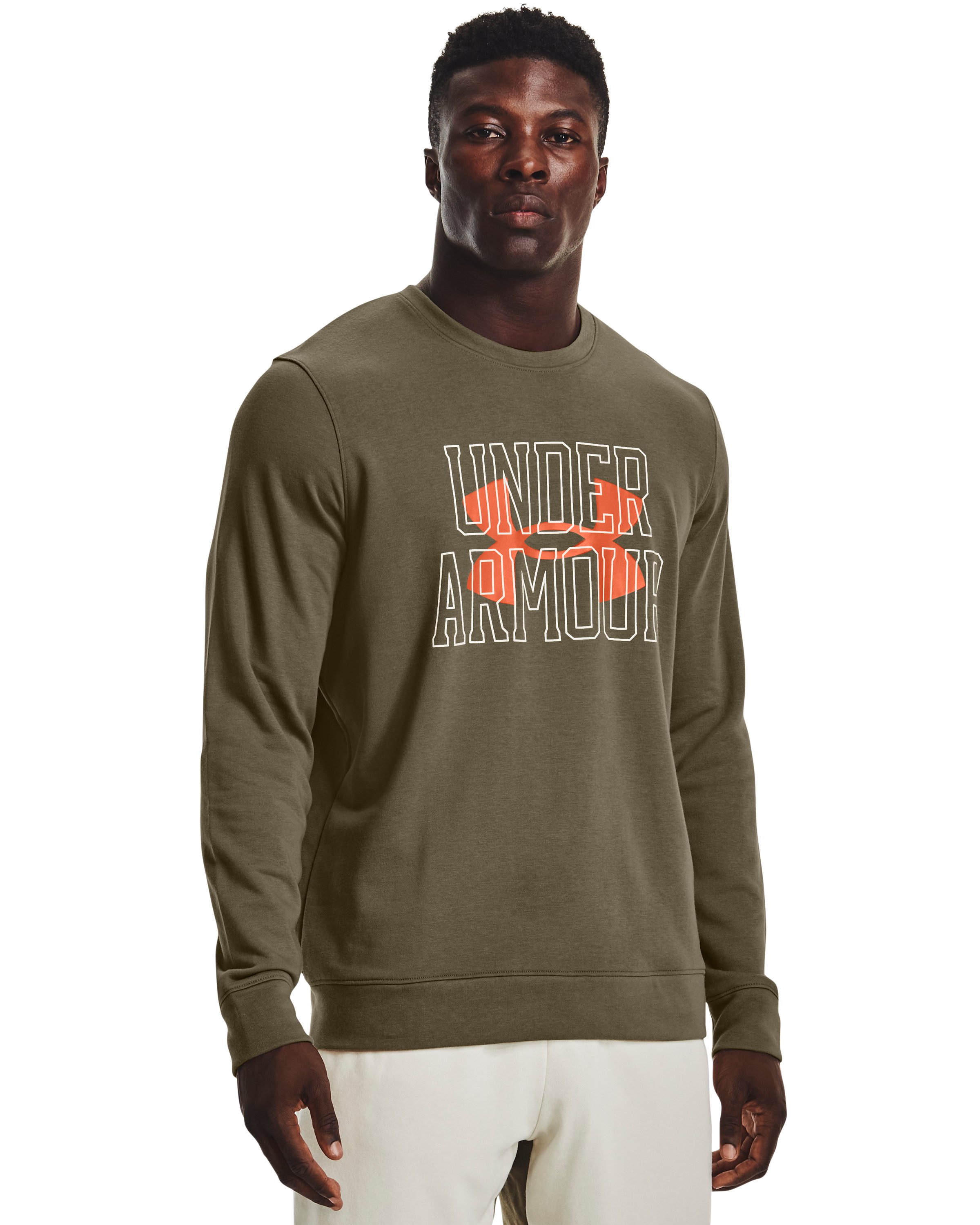 UA Rival Terry Logo Men's Crew 2