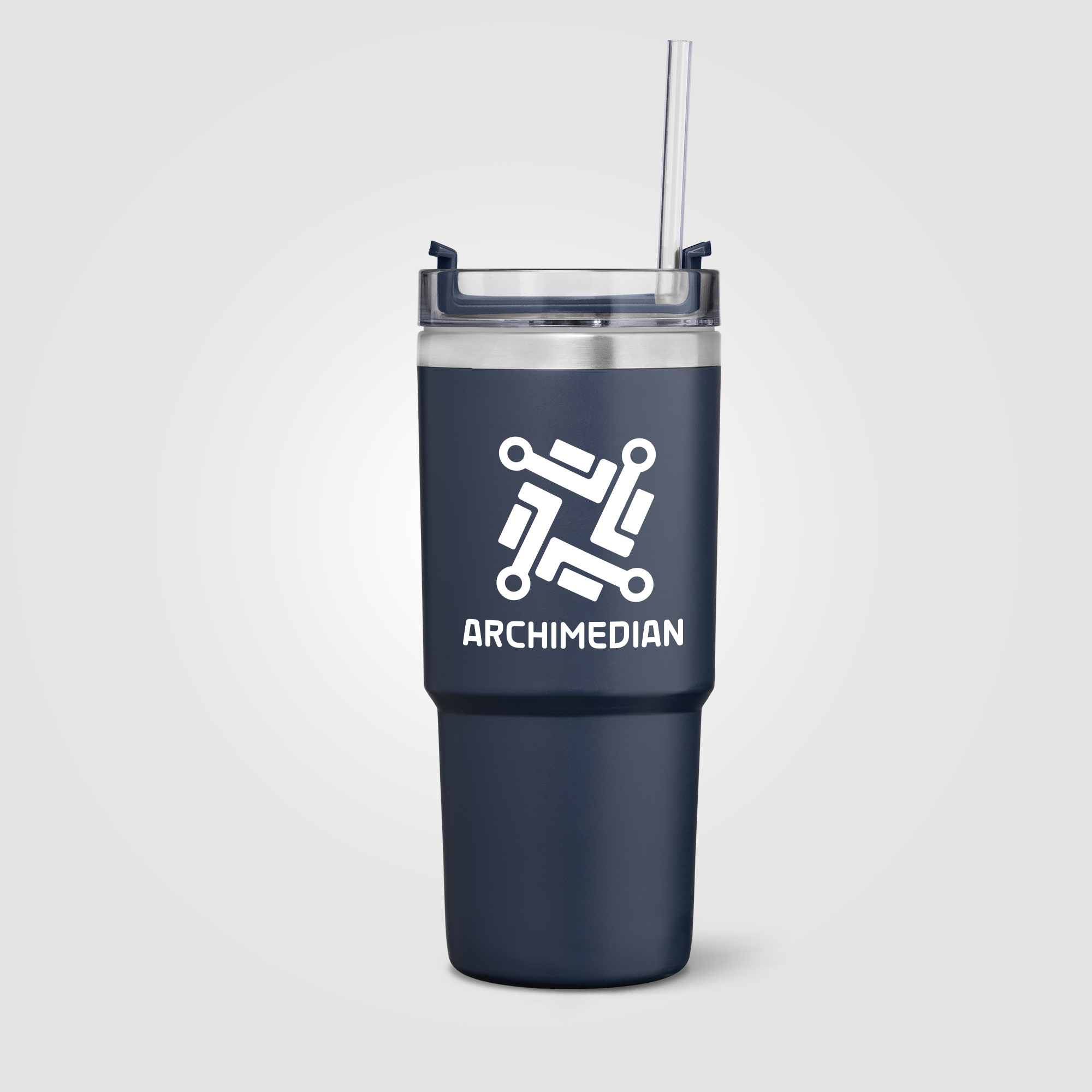 Rime Recycled Stainless Steel Double Wall Leakproof  Straw Tumbler - 25oz 15