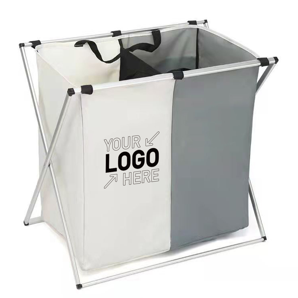 135L Laundry Cloth Hamper Sorter Basket Bag 5