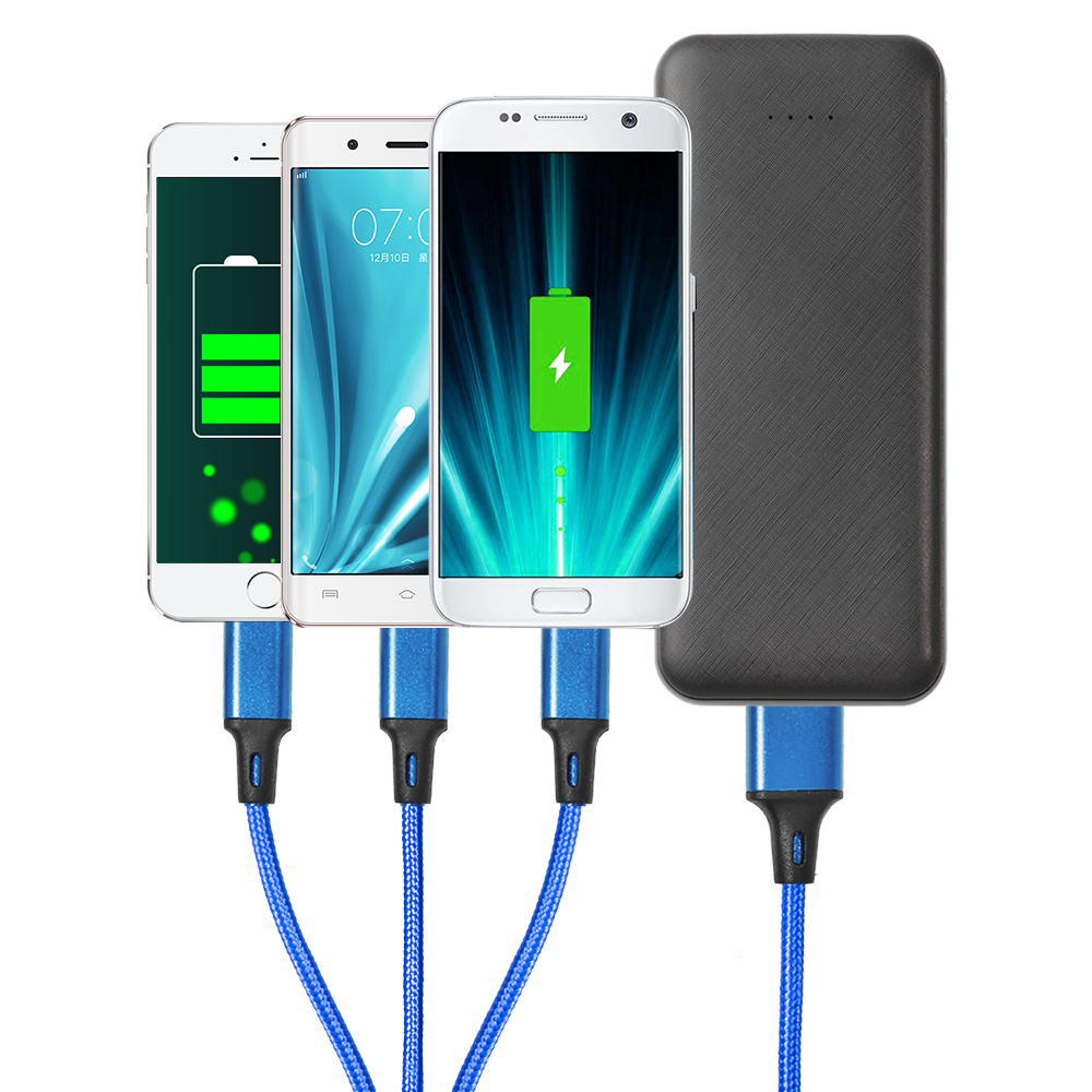 Taft Avenue 3 in 1 Nylon Braided Charging Cable 14