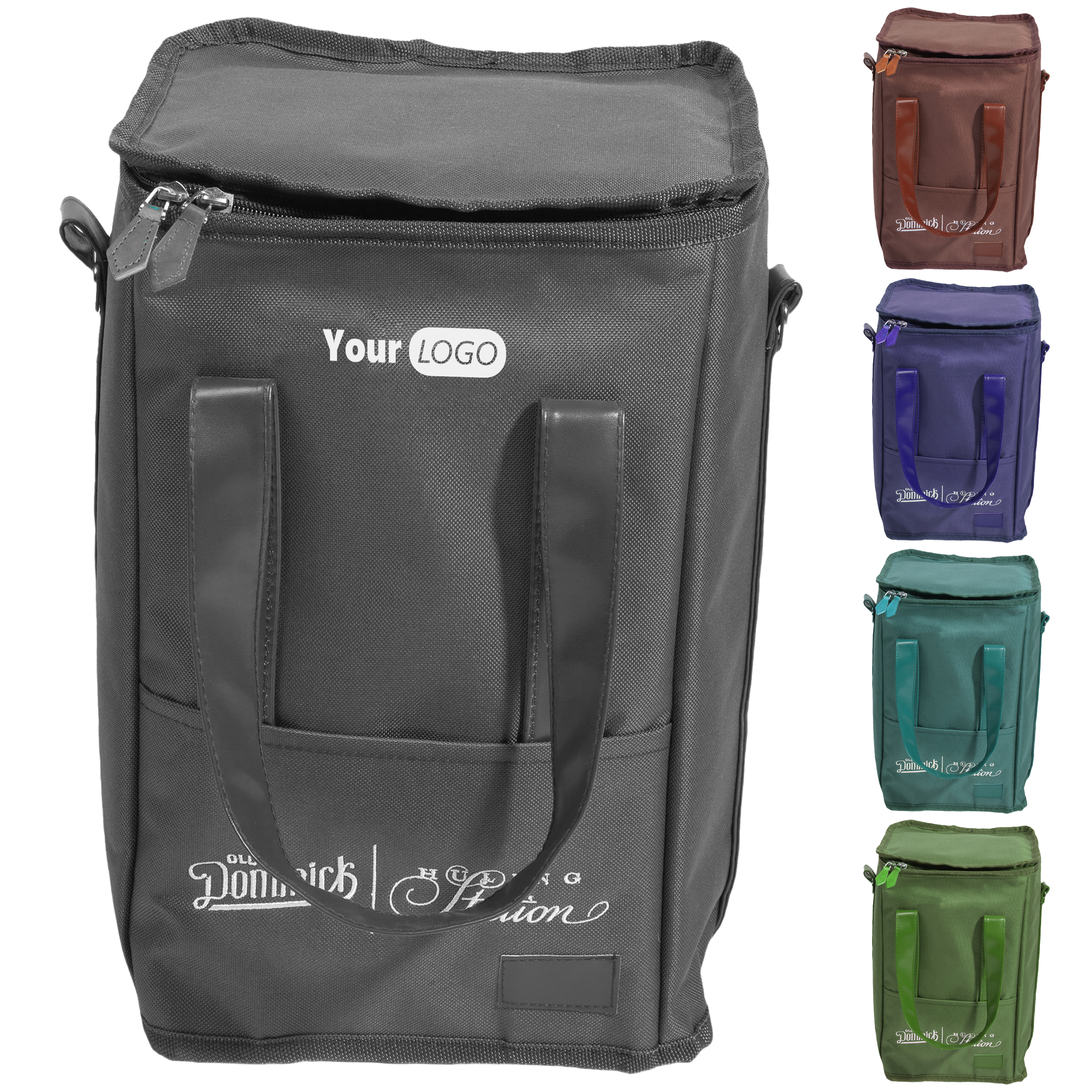 Nylon Chic Insulated Lunch Bag 3