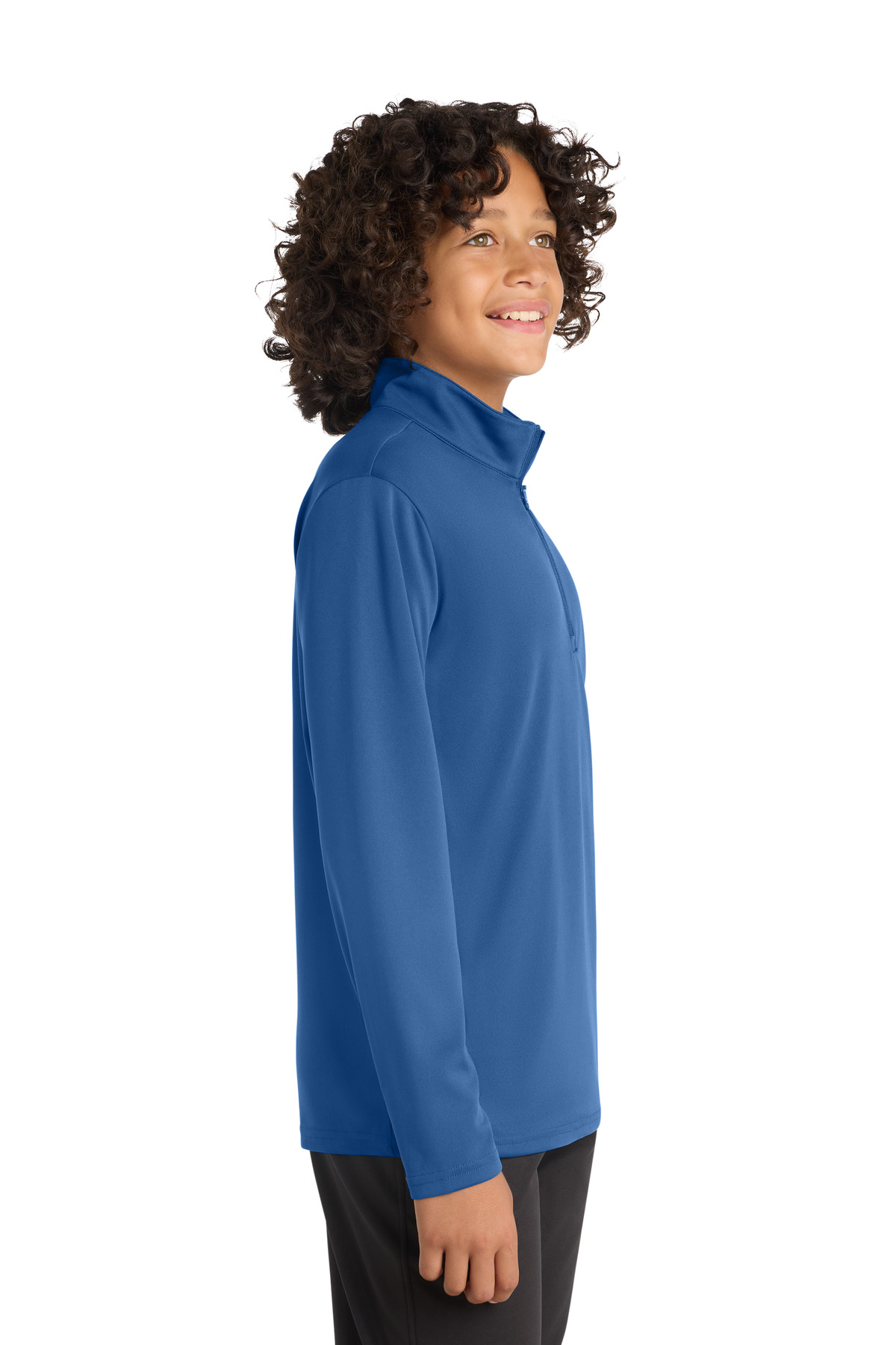 Sport-Tek Youth PosiCharge Competitor 1/4-Zip Pullover. YST357 1