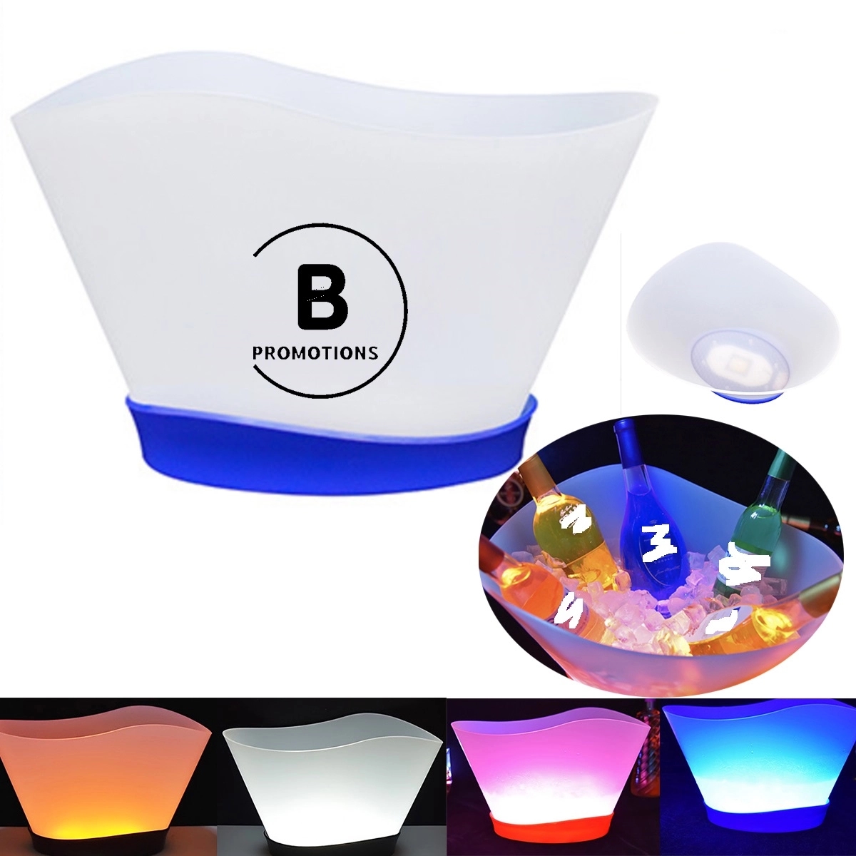 12L Led Wine Ice Bucket 2
