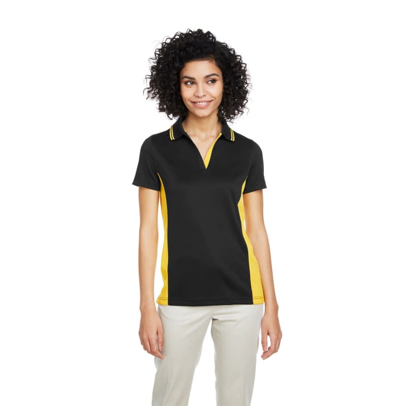 Harriton Ladies' Flash Snag Protection Plus IL Colorblock Polo 18