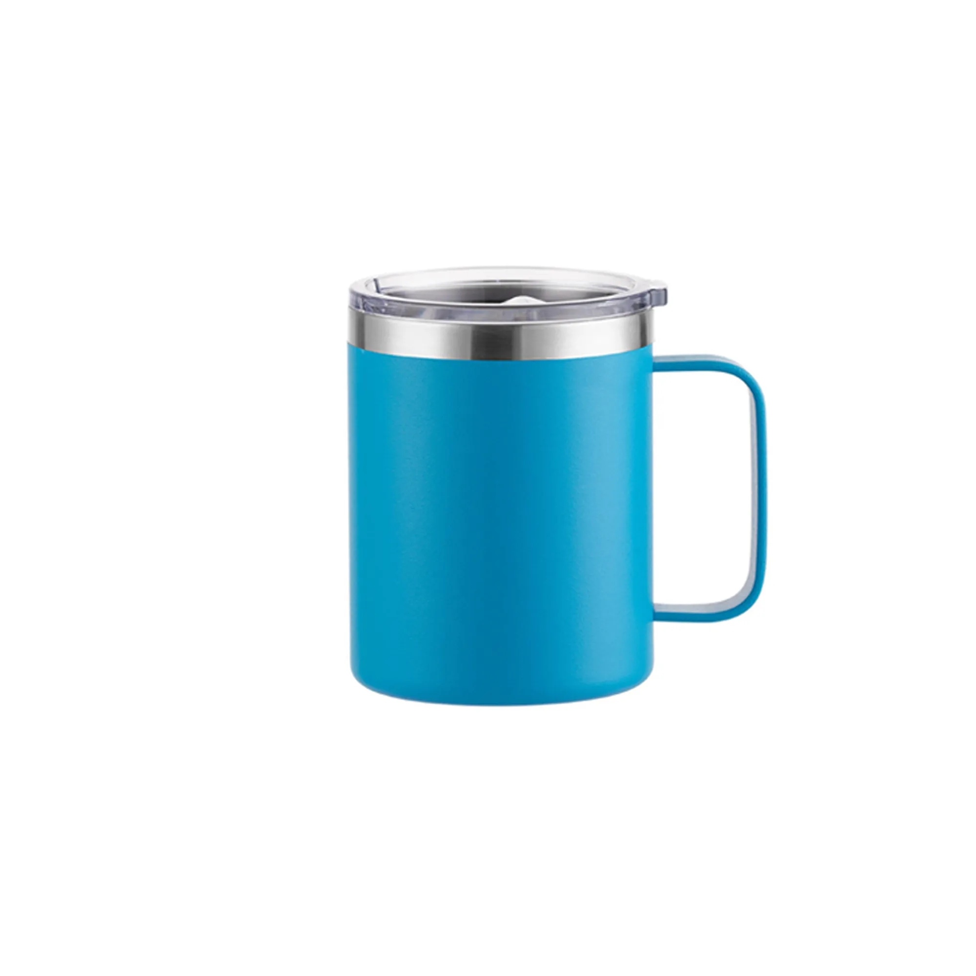 12oz Stainless Steel Insulated Coffee Mug with Handle 18