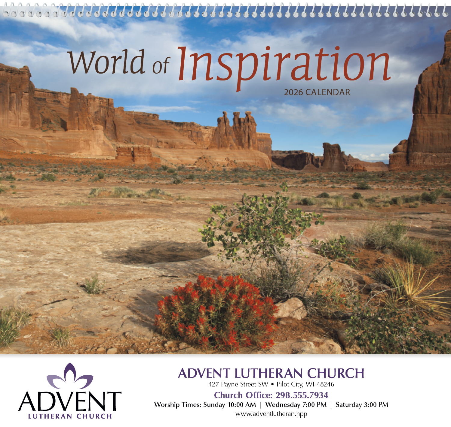 Triumph® Calendars World of Inspiration Calendar 8