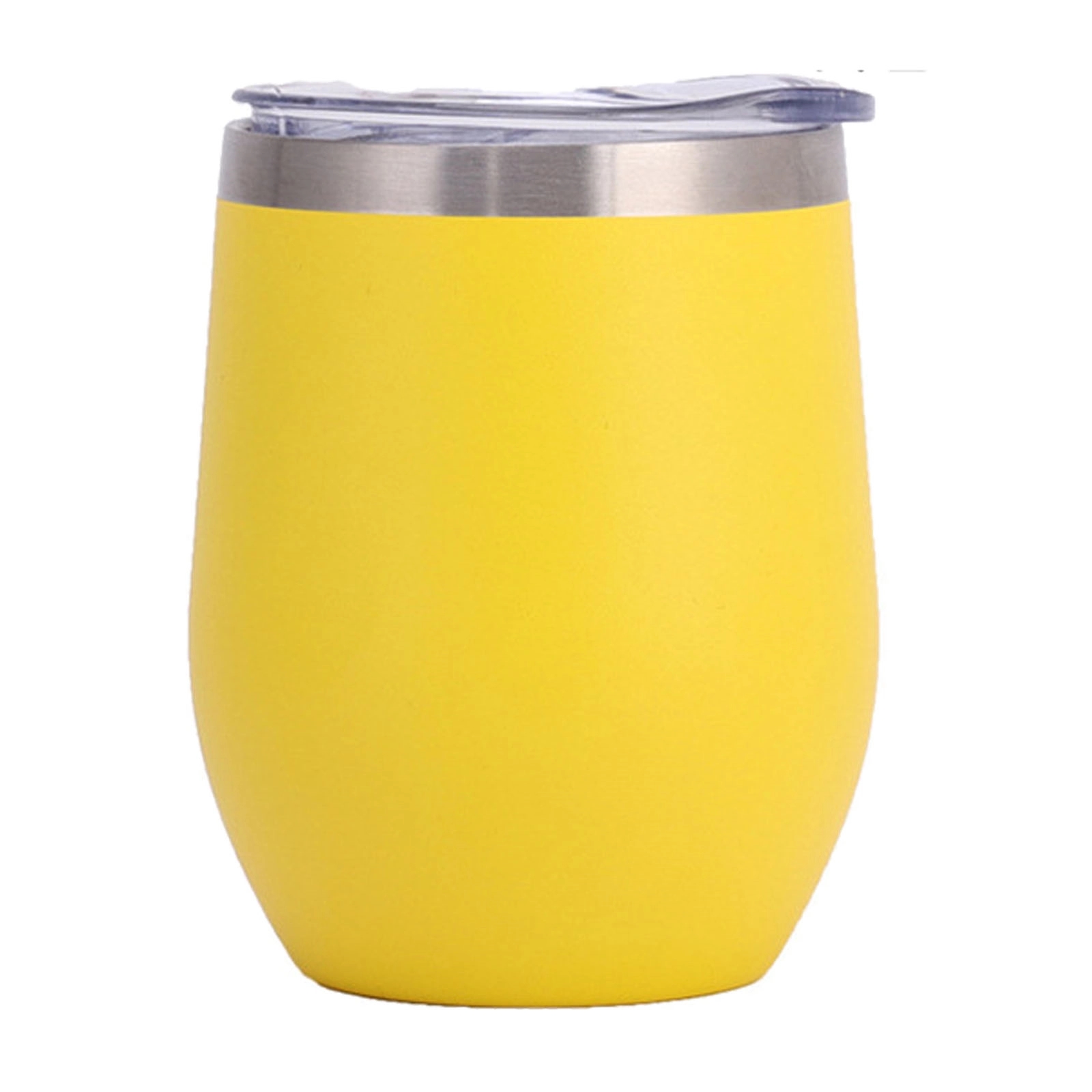 12Oz Double-Layer Stainless Steel Eggshell Wine Cup 10