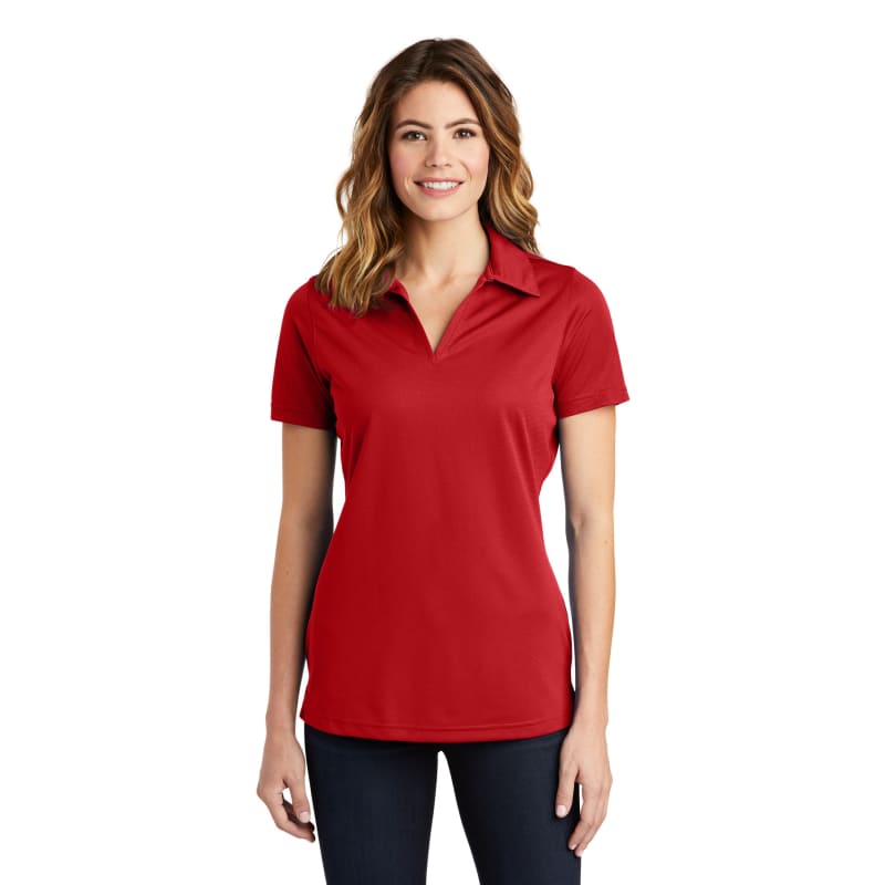 Sport-Tek Women's PosiCharge Active Textured Polo. 82