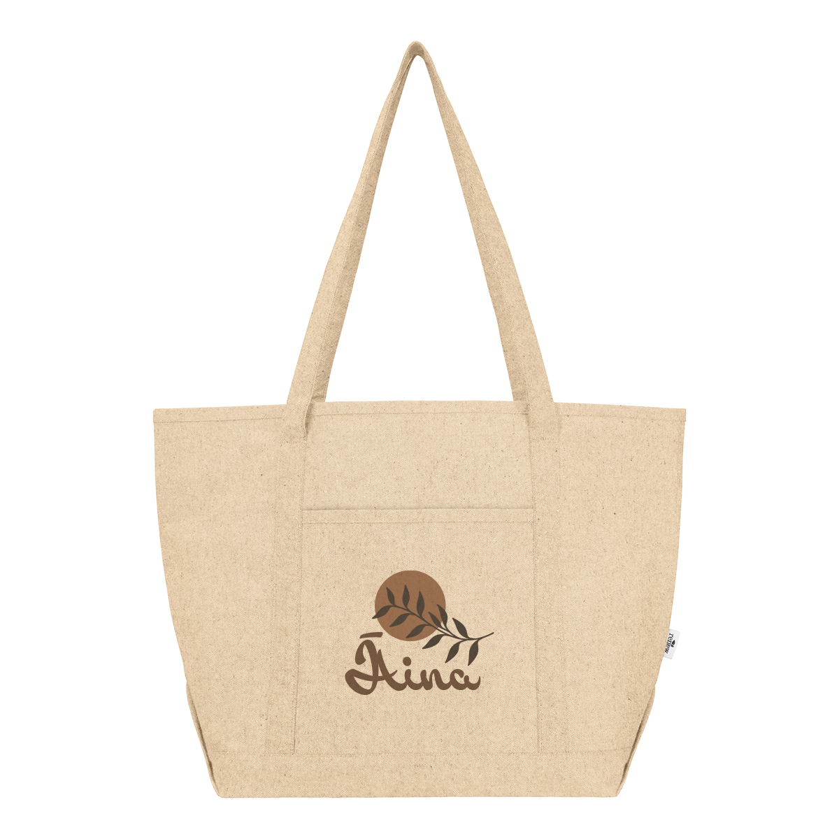Arden 9 Oz. Recycled Cotton Starboard Tote Bag 12