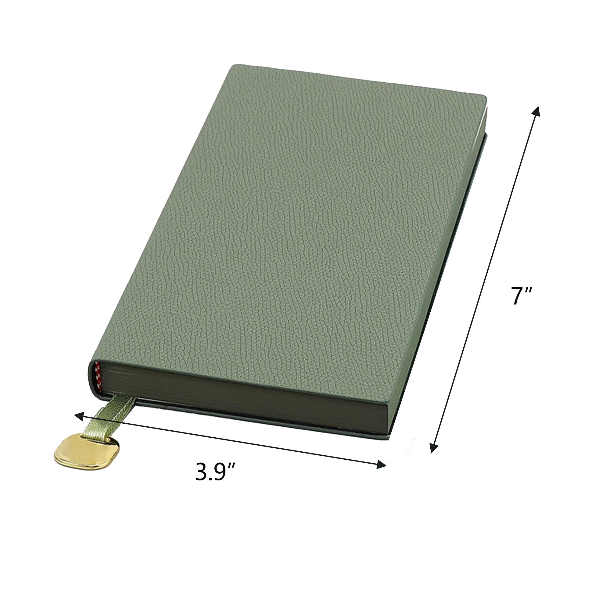 A6 Lychee Grain Leather Notebook 3