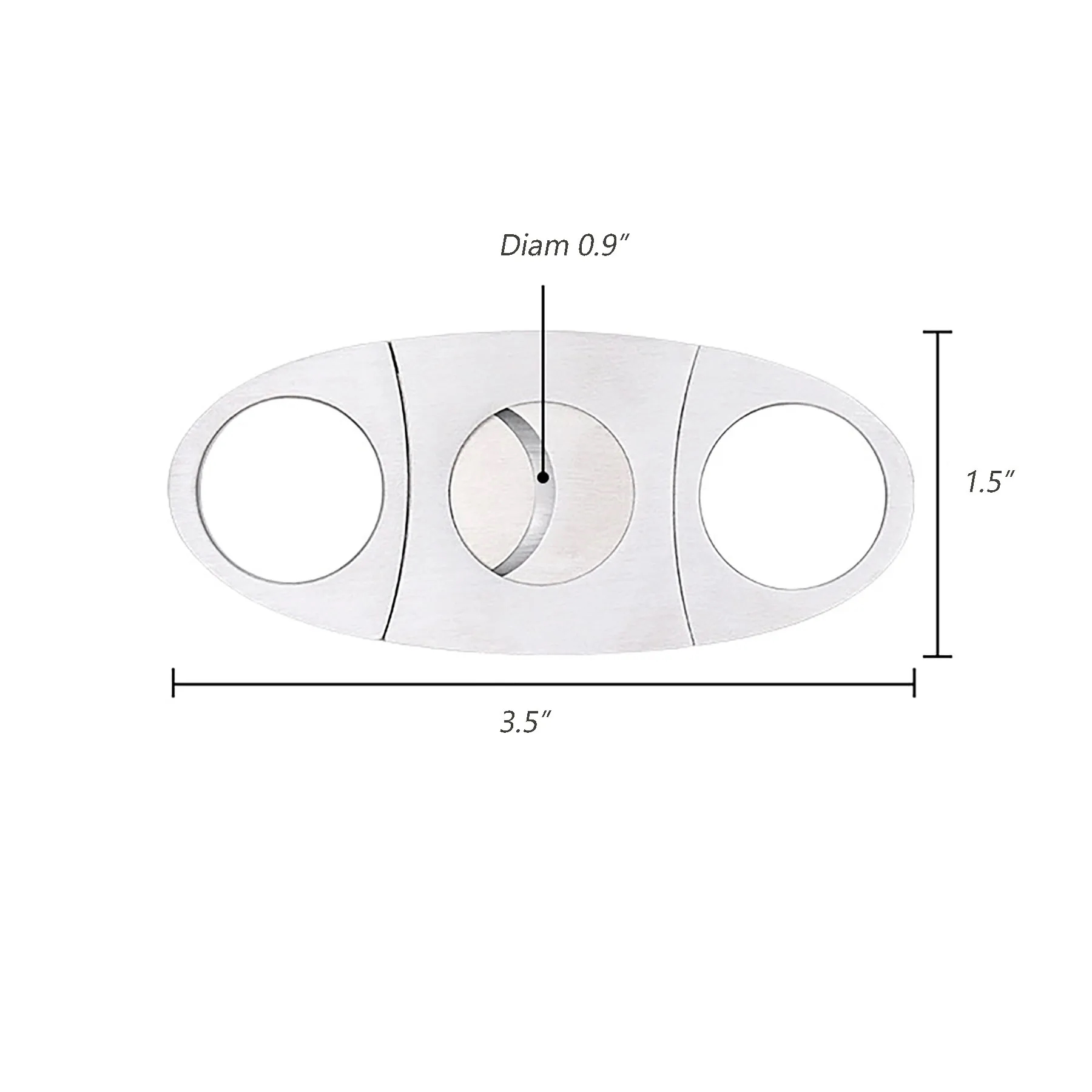 Stainless Steel Cigar Cutter 7