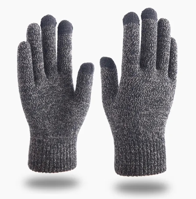 New Knitted Outdoor  Thick Touchscreen Gloves 2