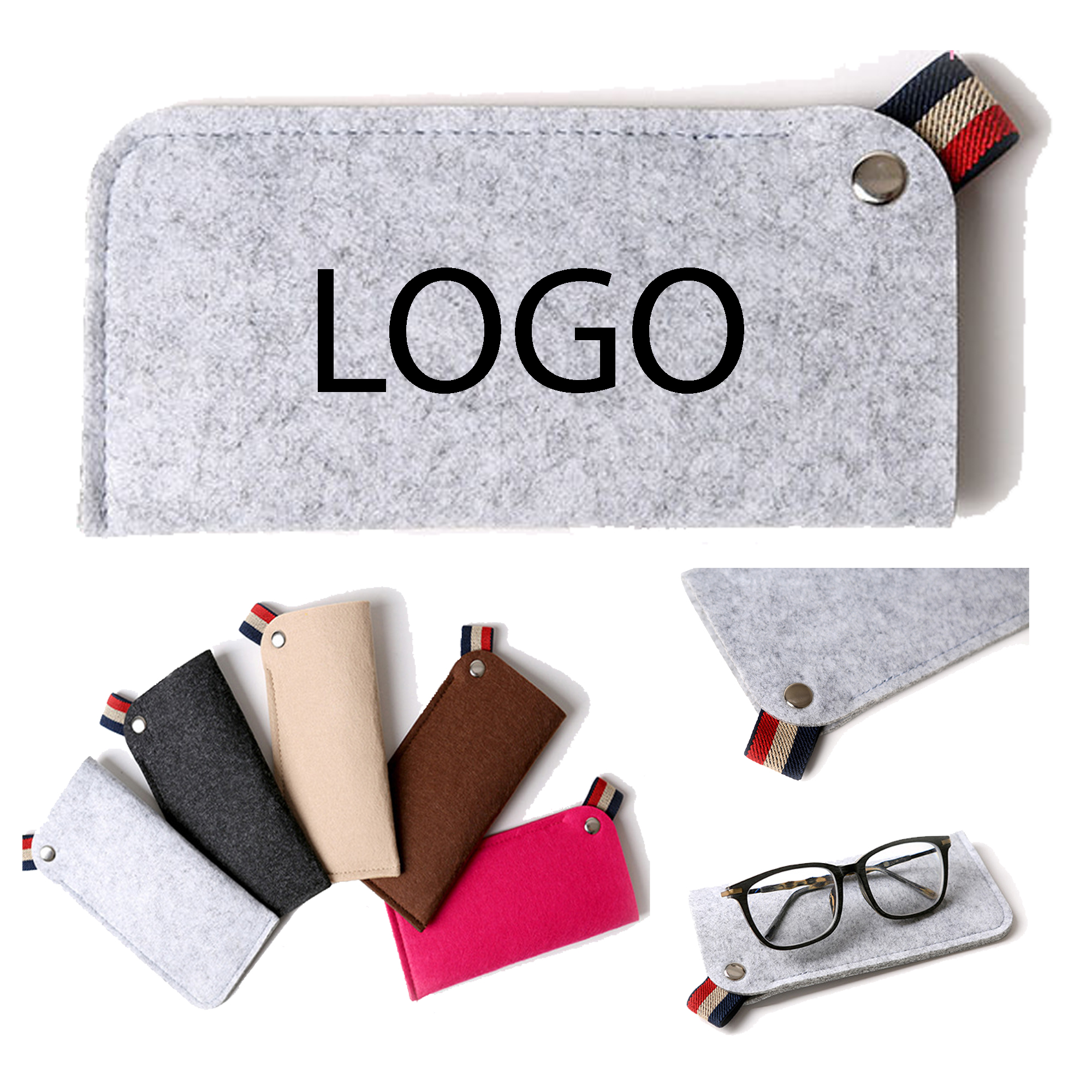Soft Felt Glasses Case 2