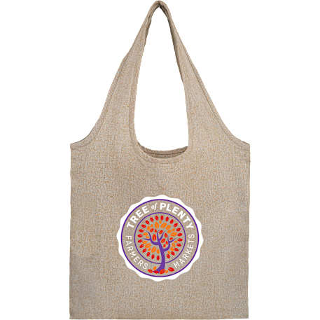 Bungalow 5oz Recycled Cotton Twill Shopper Tote 1