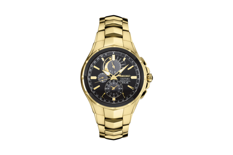 Seiko Men's Coutura Perpetual Solar Alarm Chronograph Watch 2