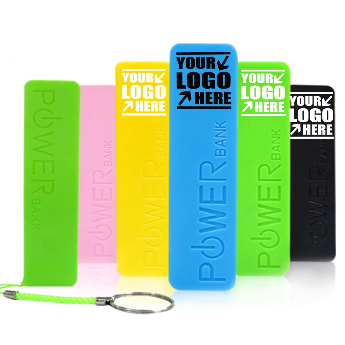 2600 mAh Color High Quality Mini Portable Power Bank 2