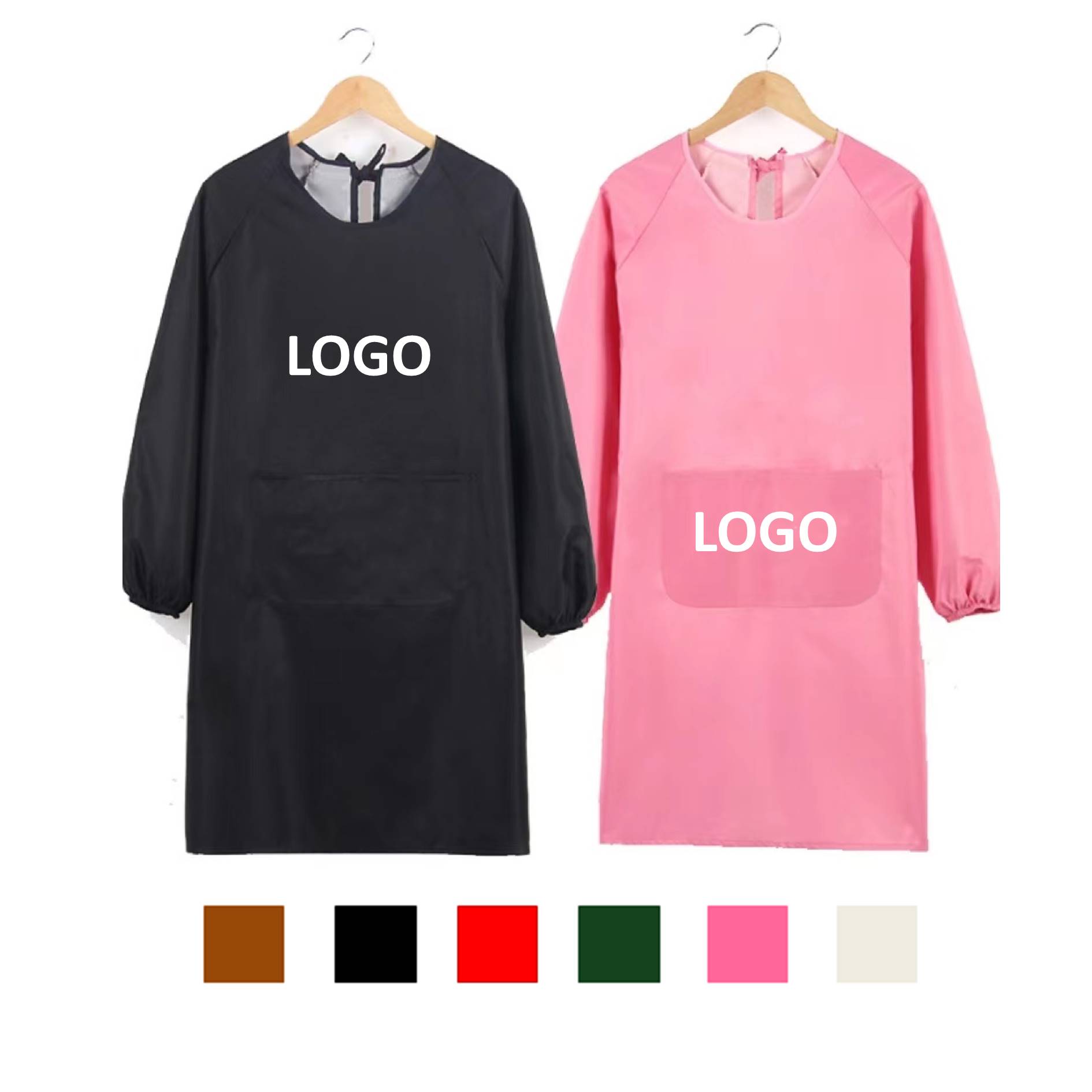 Waterproof Work Smock w/Long Sleeve 3