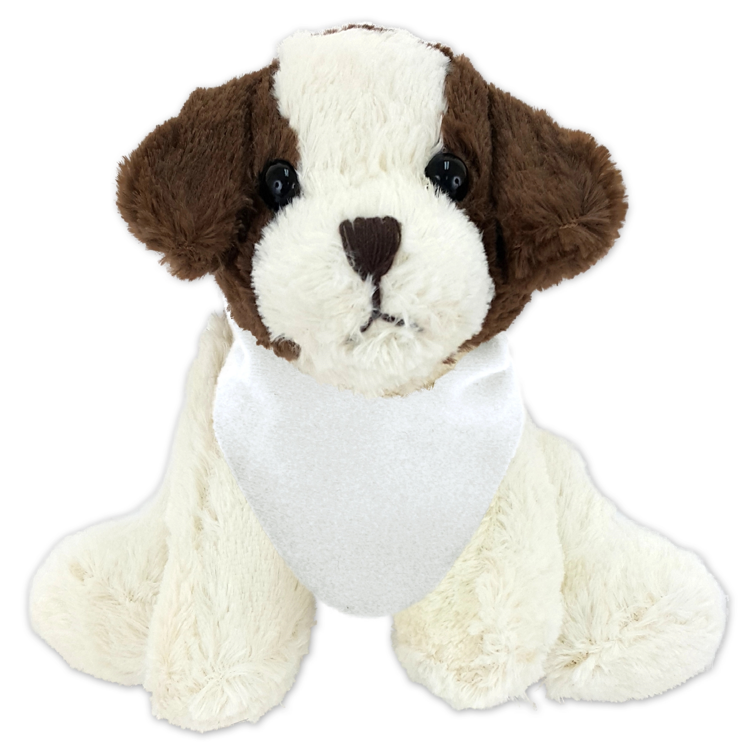 6" Floppy Dogs - White & Brown 9