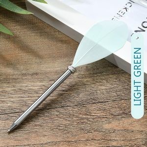 Short Tail Feather Metal Pen 20