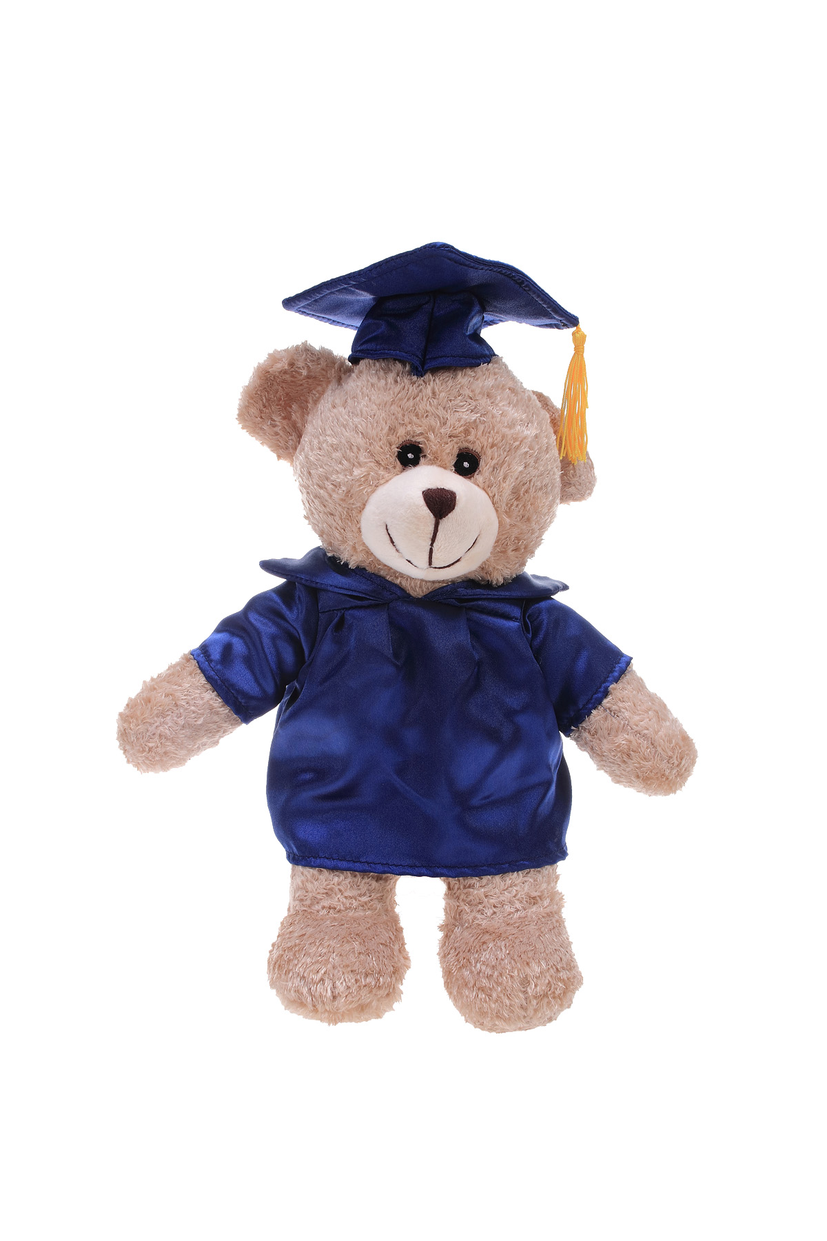 Soft Plush Tan Bear with Graduation Cap and Gown 3