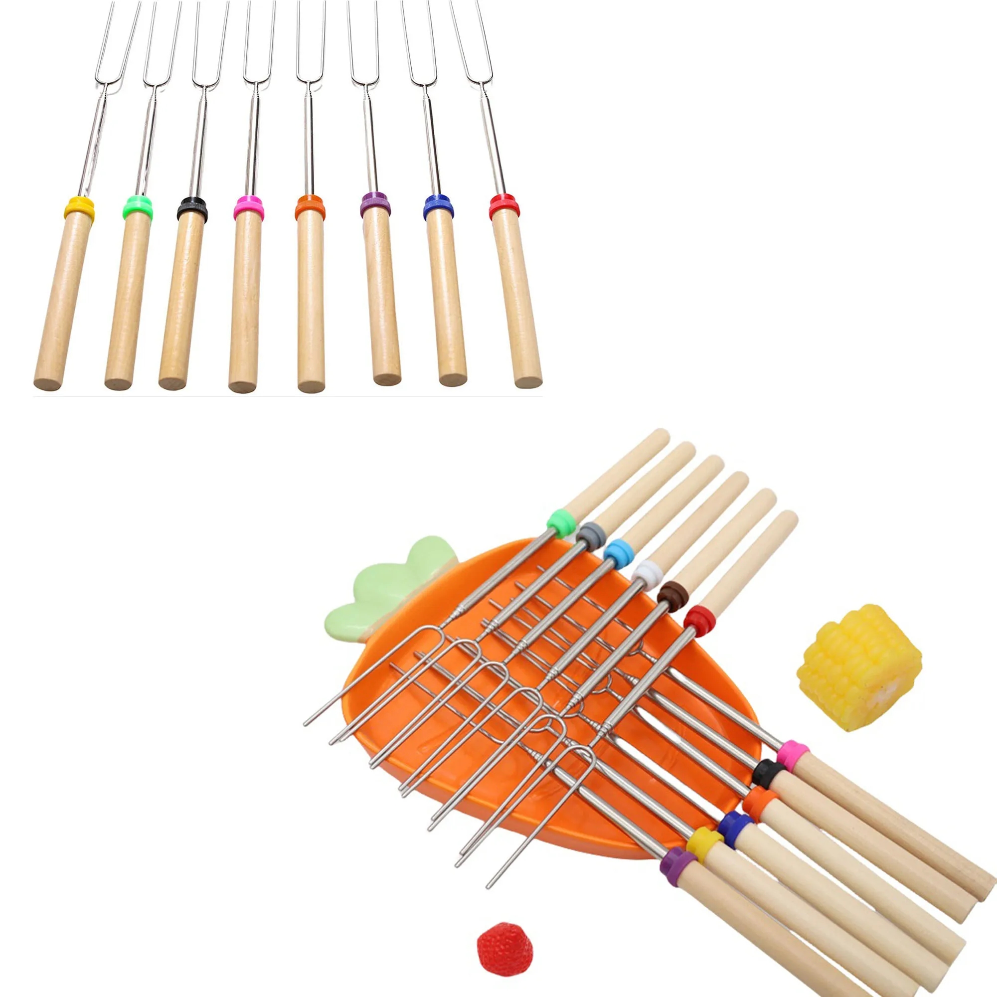 8pcs Marshmallow Roasting Sticks 5