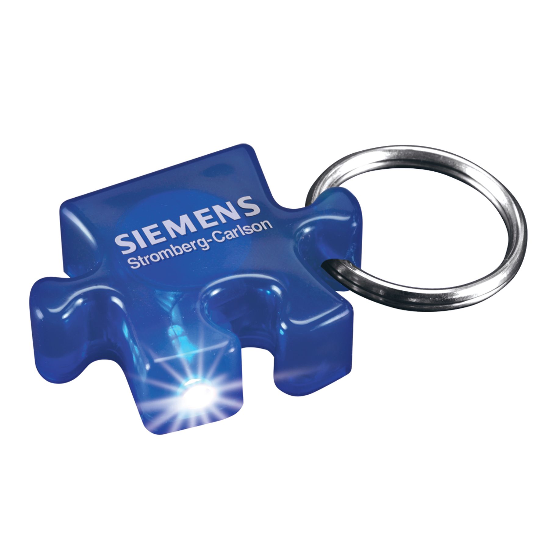 Molded Key Ring LED Light (Puzzle Piece) 2