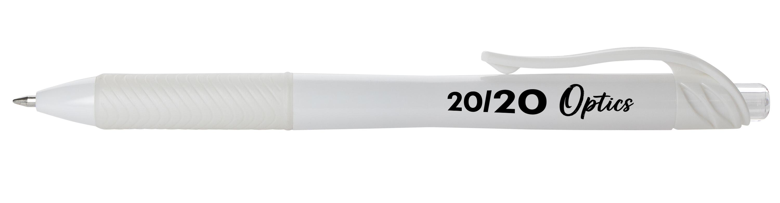 EnerGel-X® White Barrel Retractable Gel Ink Pen - Full Color 9