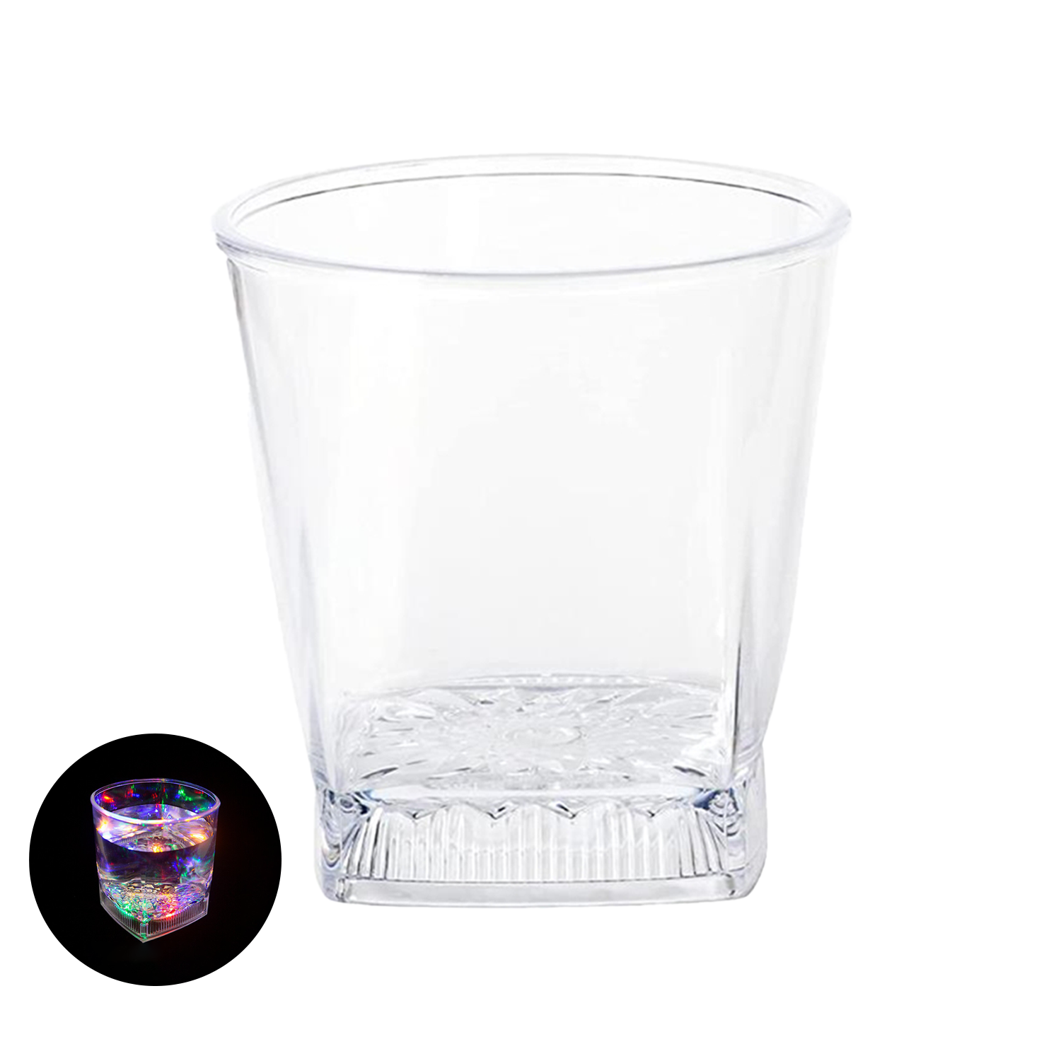 8oz Liquid Activated LED Light Up Whiskey Cup 4