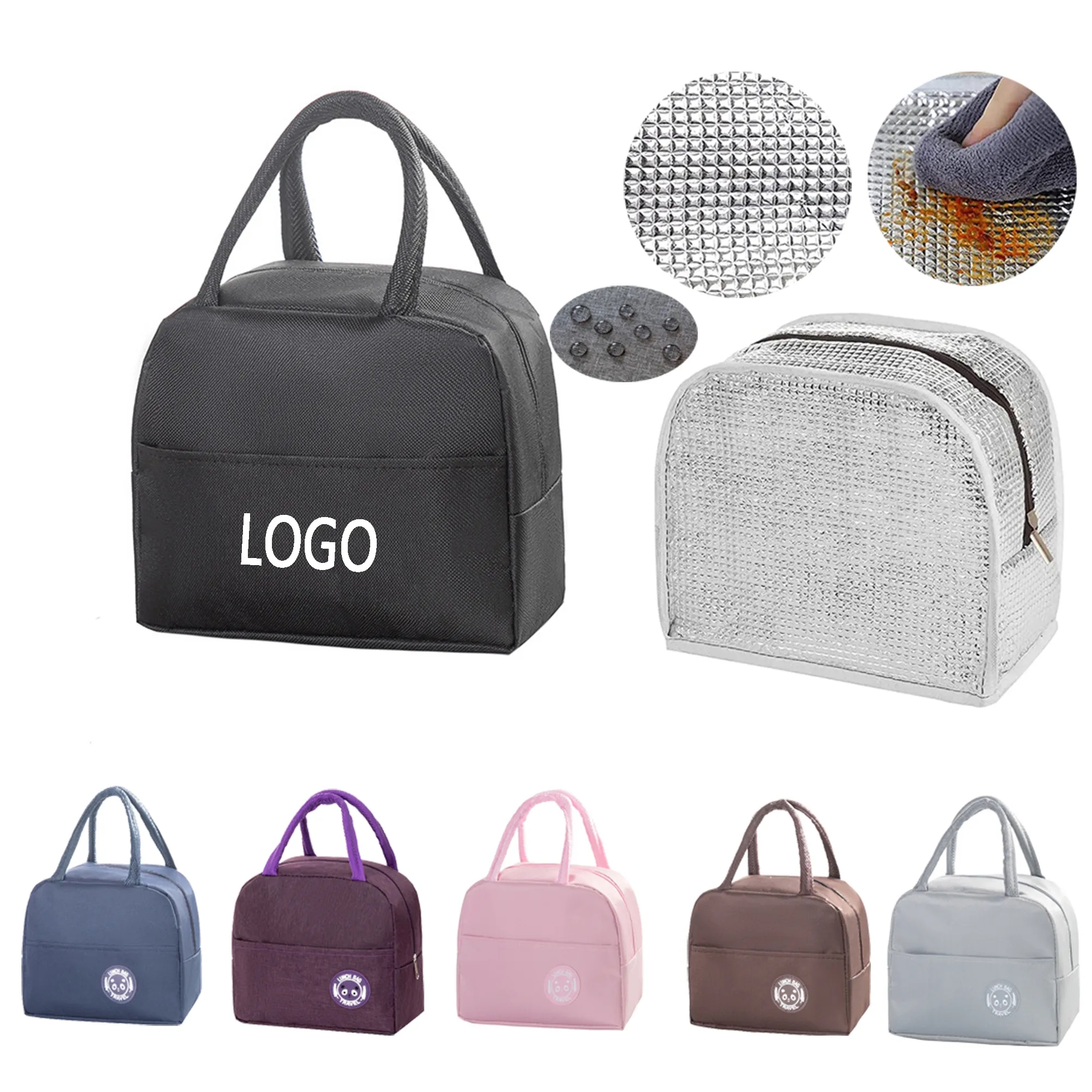 Insulated Lunch Bag with Handle 1