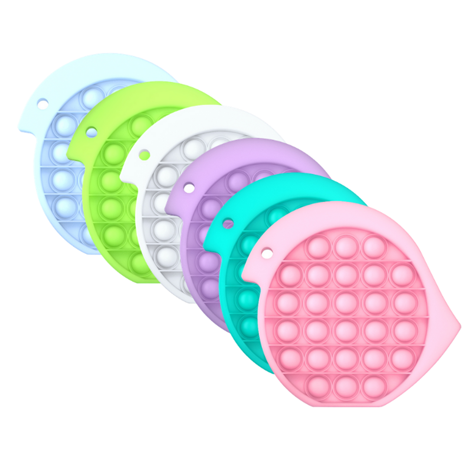 Bird Shape Silicone Push Pop Bubble Fidget Toy 2