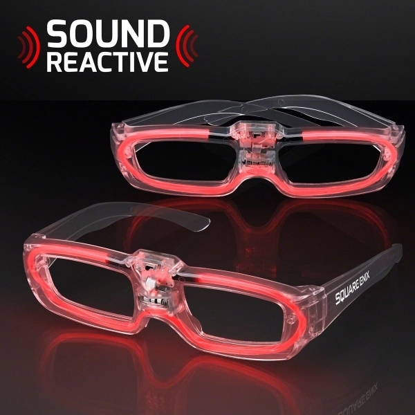 Sound Reactive LED Party Shades, 80s Style 7