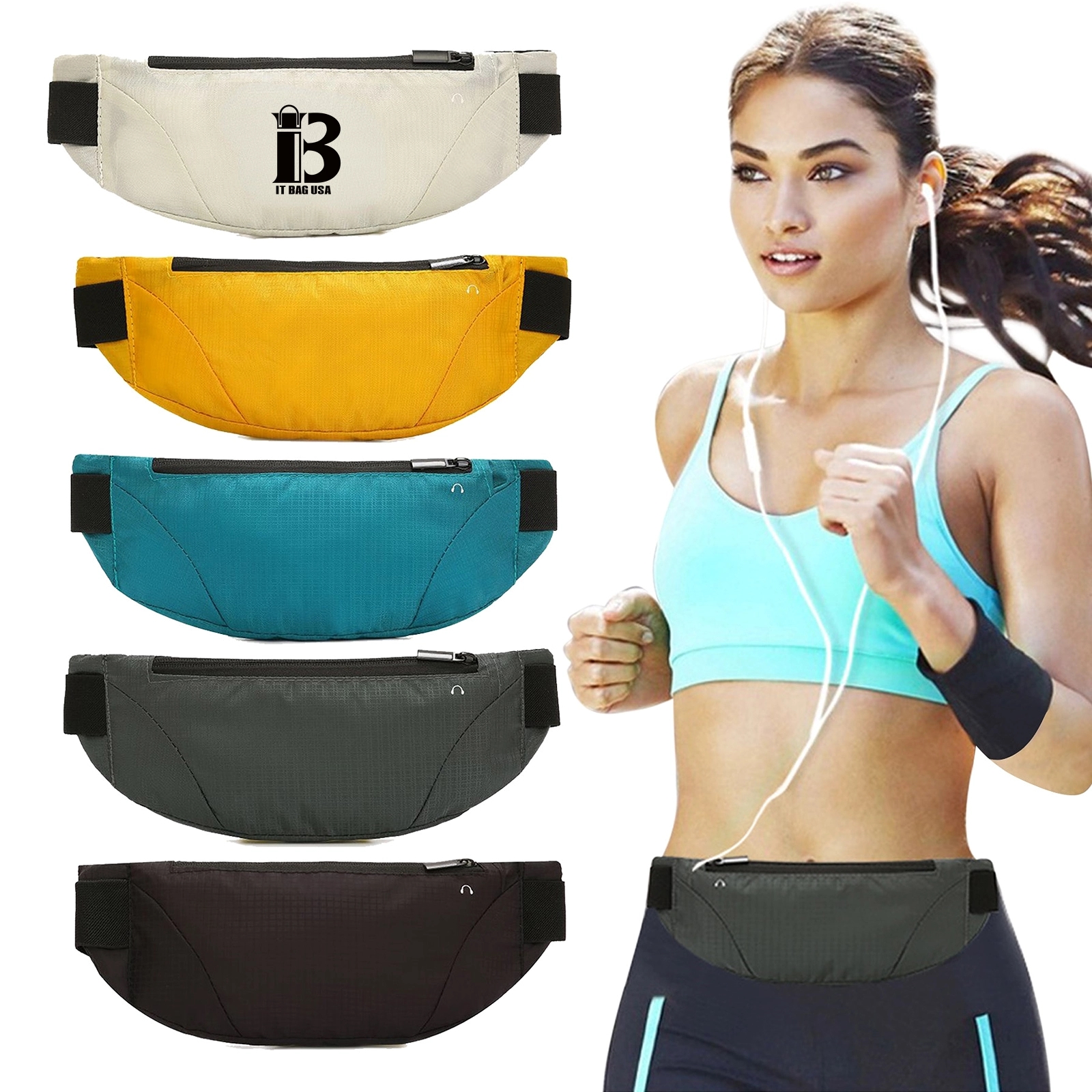 Large Crossbody Sports Belt Bag 3
