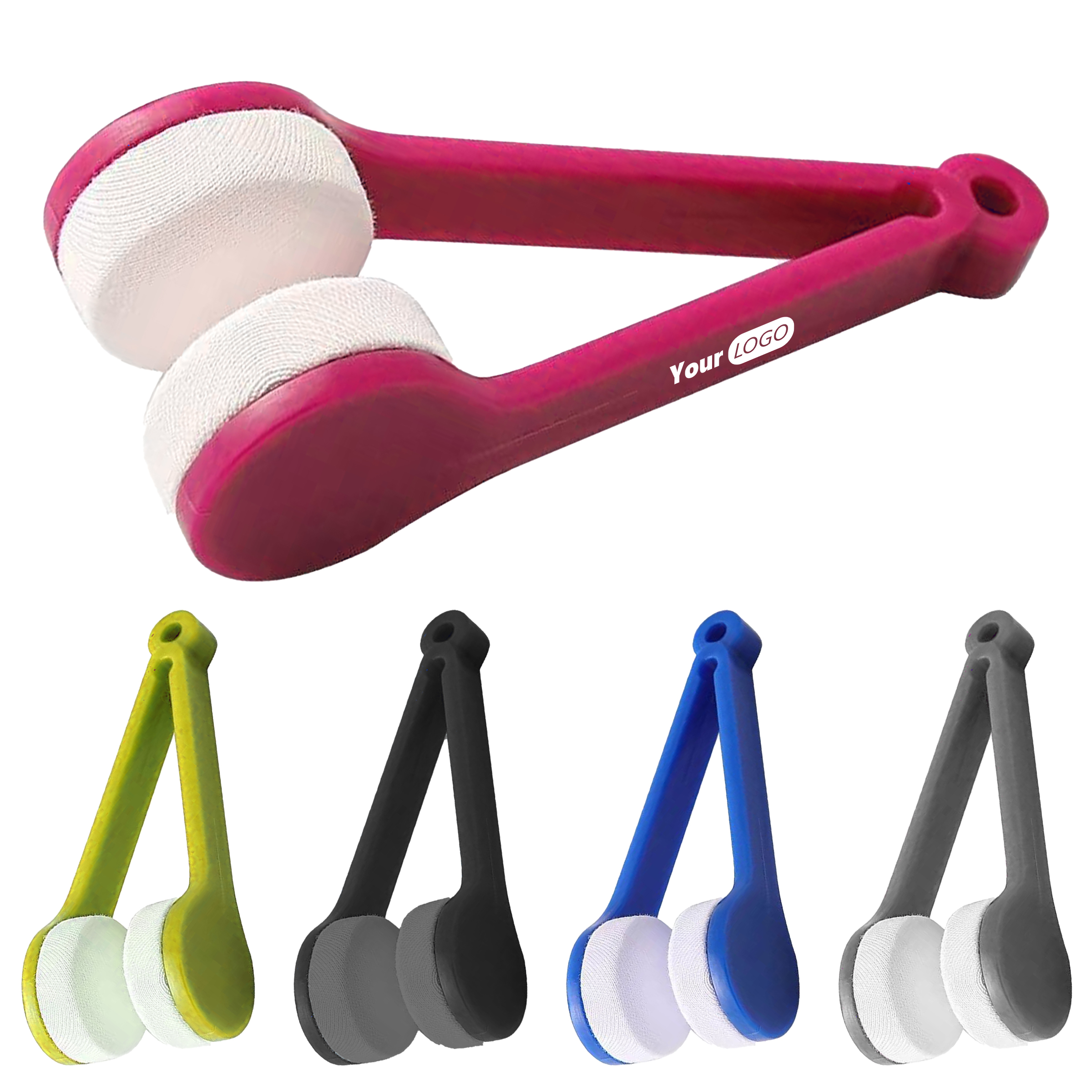 Plastic Portable Double-Sided Glasses Cleaner ?C Effortless Lens Maintenance 3