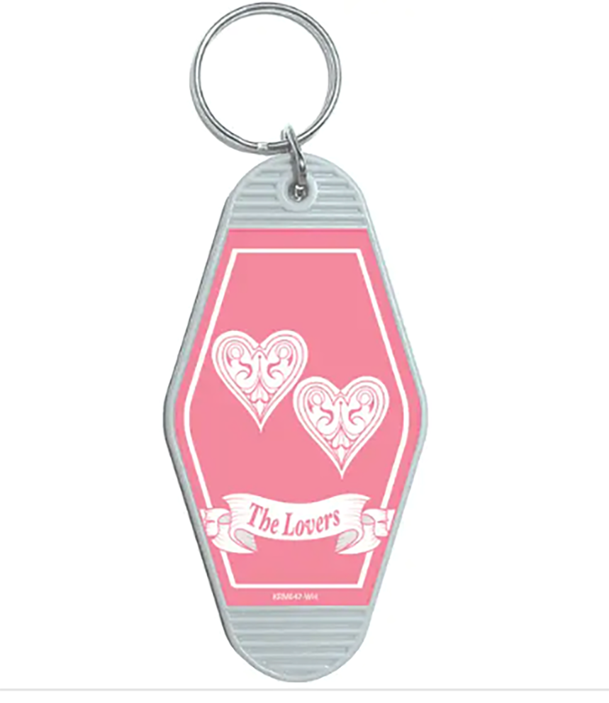 Full color imprint Hotel Keychain Logo with Key Ring 2