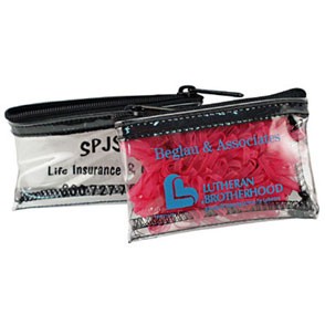 Clear Vinyl Mini Micro Coin Bag 2
